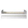 Weber Industries Lit gigogne 90x200 cm BALI / Blanc Hot