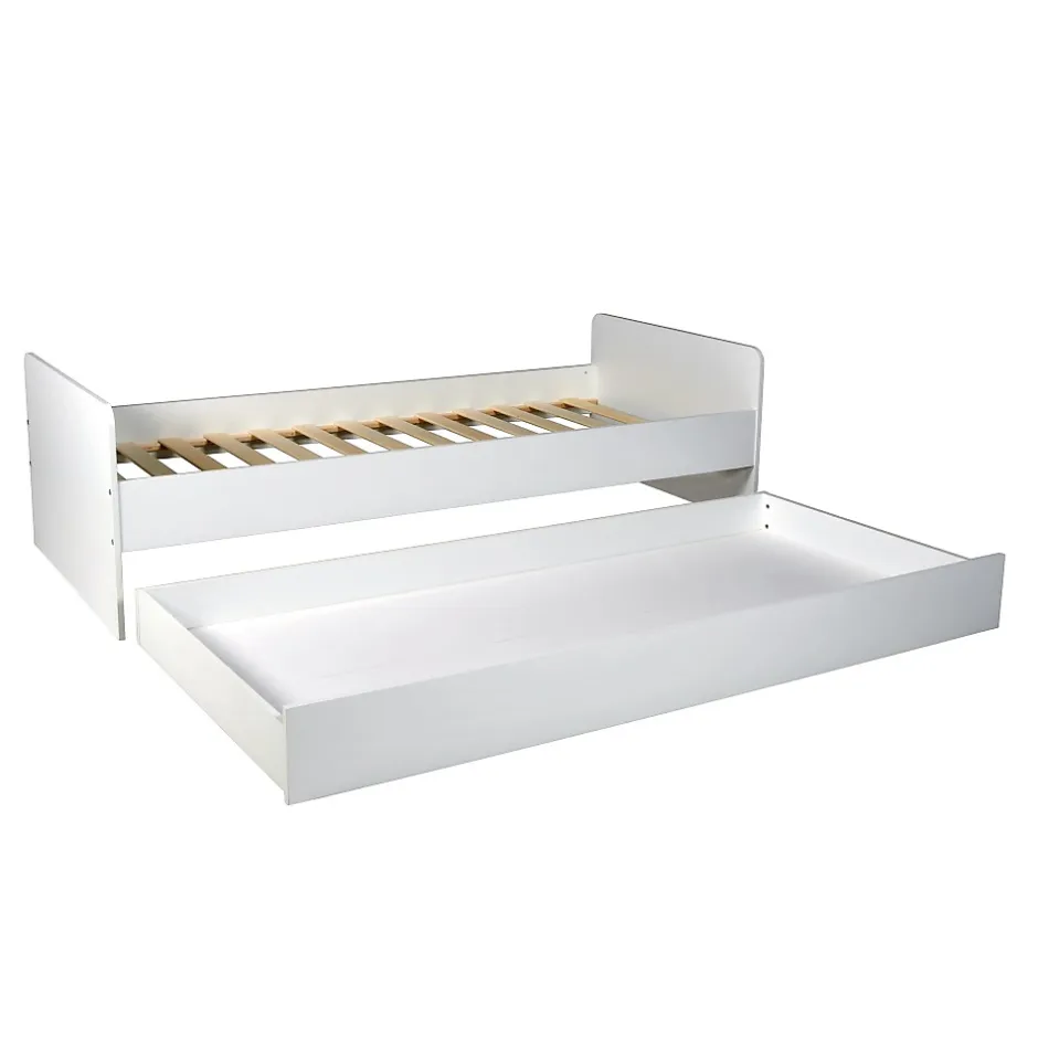 Weber Industries Lit gigogne 90x200 cm BALI / Blanc Hot