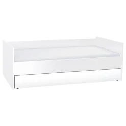 Petits-Meubles Lit gigogne 90x200cm sommier inclus Vox Young User Blanc Hot