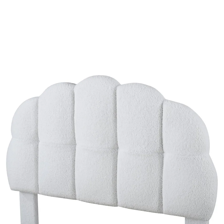 Generique Lit individuel 90x200cm, en laine polaire, Beige