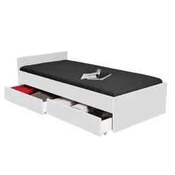 Weber Industries Lit KAPPA 90x190 + 2 tiroirs / Blanc