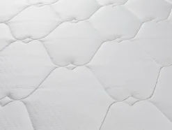 Vente-unique Lit électrique de relaxation tout plots + matelas ressorts ensachés et mémoire forme - 2 x 70 x 190 cm - Chêne - PHANES de YSMÉE