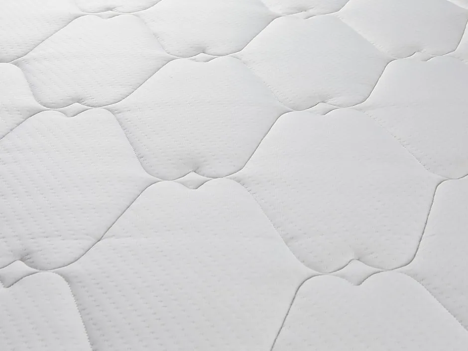 Vente-unique Lit électrique de relaxation tout plots + matelas ressorts ensachés et mémoire forme - 2 x 70 x 190 cm - Noir - PHANES de YSMÉE