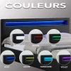 Nature Pro Lit LED Double 140x190 cm Sommier + Tête de Lit Noir Online