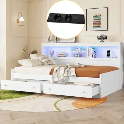 Fortuna lai Lit Maison 90x200cm, Enfant, Forme Cheminée, Bois de Pin, Blanc Online