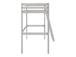 Vente-unique Lit mezzanine - 90 x 190 cm - Pin massif - Blanchi -GEDEON II Online