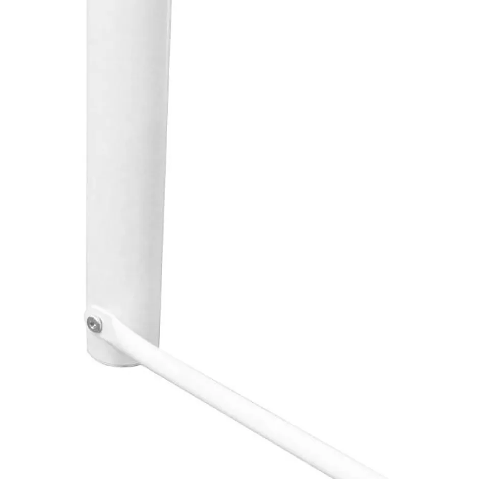 Generic Lit mezzanine ELIOT 90 x 190 cm - Métal - Sommier inclus - Blanc