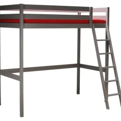 Weber Industries Lit mezzanine STUDIO 90x190 + 1 sommier / Gris Taupe
