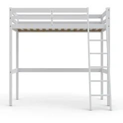 Weber Industries Lit mezzanine STUDIO 140x190 + 1 sommier / Blanc Best