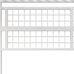ModernLuxe Lit mezzanine 140x200cm - structure en fer - rangements - éclairage LED - blanc (matelas non inclus)
