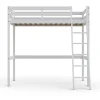 Bb Loisir Lit Mezzanine 90x200cm blanc SALA avec incl. Sommier et échelle New