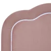 Blackcolors Lit rembourré LED 90 x 200 cm, tête de lit réglable, rose, Online
