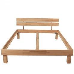 Weber Industries Lit RIVA 140x200 cm/ Hêtre massif huilé