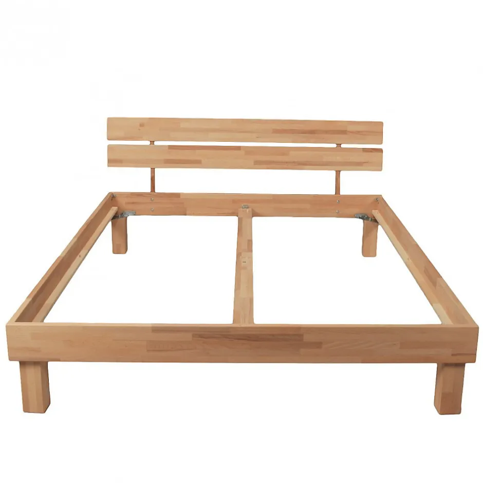 Weber Industries Lit RIVA 140x200 cm/ Hêtre massif huilé
