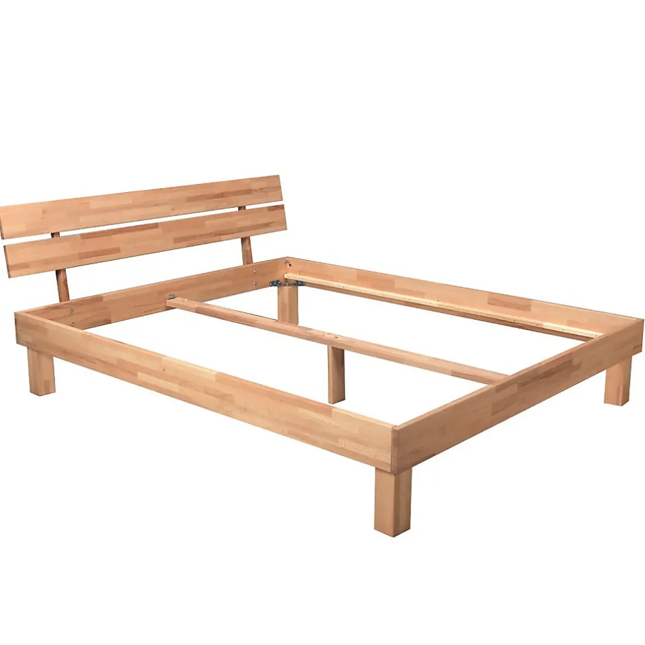 Weber Industries Lit RIVA 140x200 cm/ Hêtre massif huilé