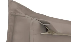 Talamo Italia Lit simple Dbruman, Lit coffre avec revêtement en similcuir, Ouverture frontale, adapté pour matelas 80x200 cm, Taupe Sale