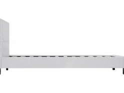 Habitat Et Jardin Lit simple en pvc "Julia" 90 x 190 cm Blanc New