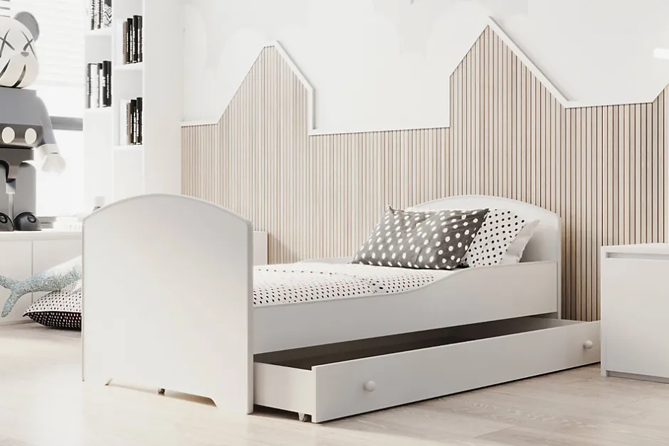 Kobi Lit simple Luk 160x80 avec tiroir