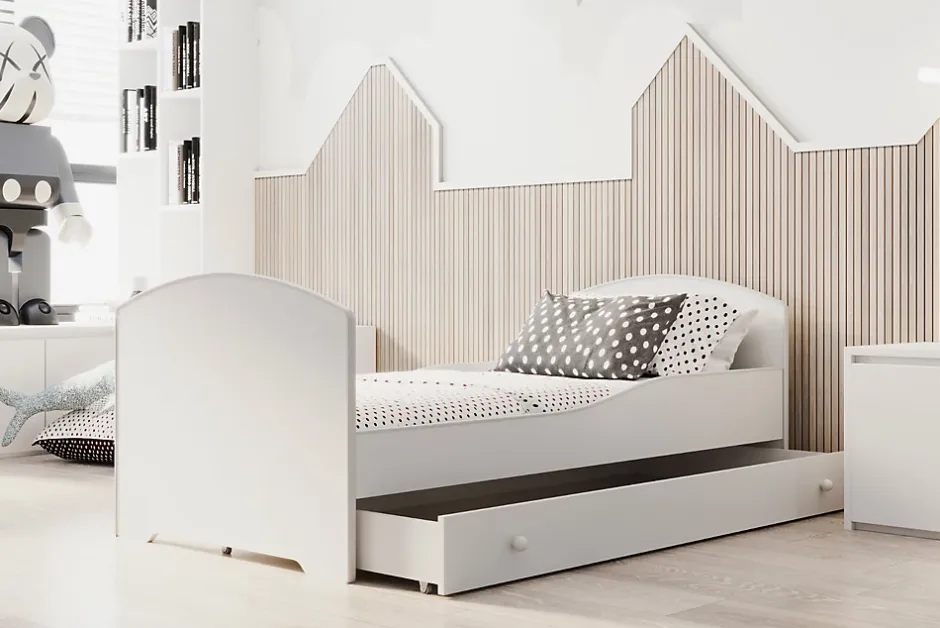 Kobi Lit simple Luk140x70 avec tiroir Discount