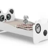 Enfant Kobi Lit simple Panda 160x80 avec matelas