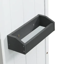 Enfant Redom Lit superposé 90x200 cm avec escalier intégré, cabane décorative et structure en pin/MDF, gain de place
