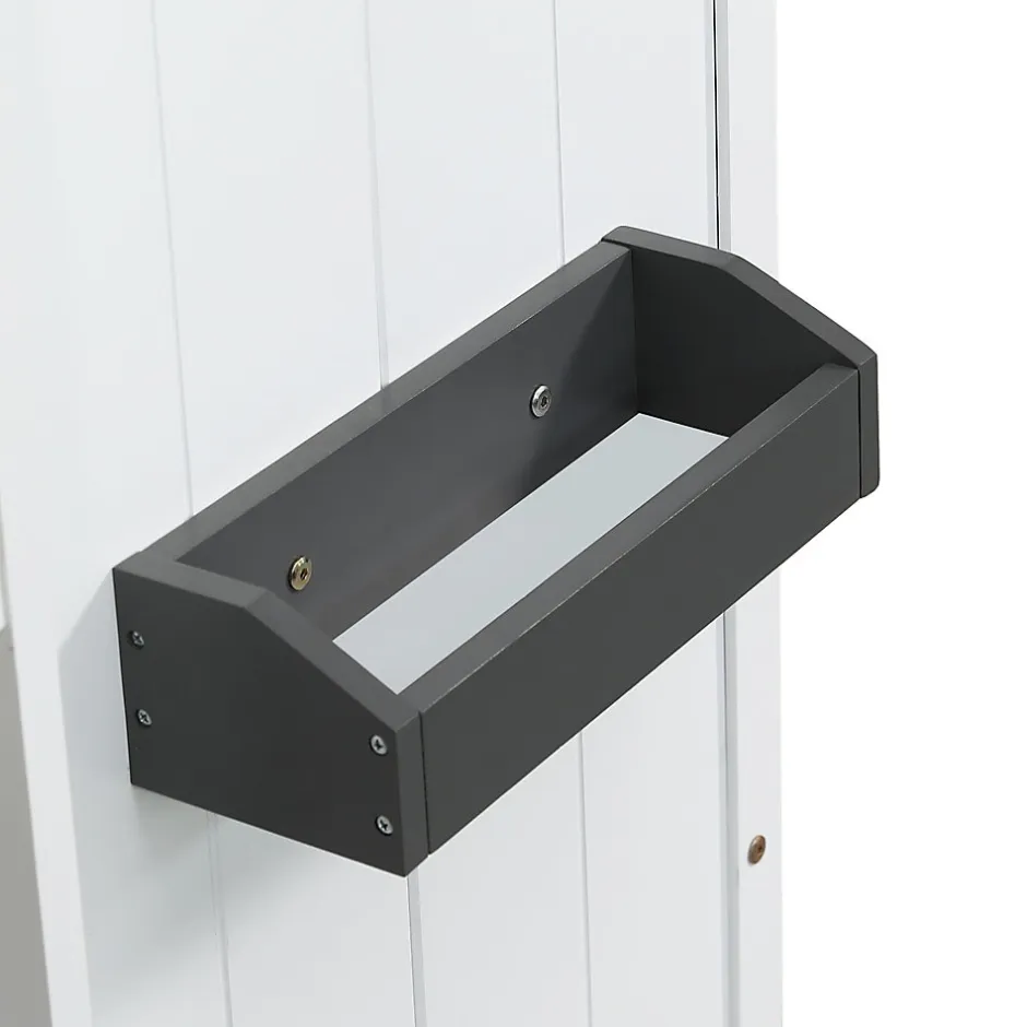 Enfant Redom Lit superposé 90x200 cm avec escalier intégré, cabane décorative et structure en pin/MDF, gain de place