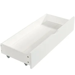 Enfant Fortuna lai Lit superposé 90x200 cm, fenêtres, 4 étagères, sécurité, échelle 4 marches, cadre bois