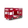 Petits-Meubles Lit superpose 90x200 Camion de pompier sommier inclus Vipack Car Beds - Rouge Sale