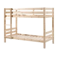 Petits-Meubles Lit Superpose 90x200 Hauteur 160 cm Sommier Inclus Vipack Pino - Bois Sale