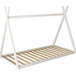 Enfant Happy Garden Lit tipi pour enfant 190x90cm blanc VALENTIN -