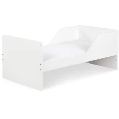 Monmobilierdesign Lit évolutif Bébé Convertible En Lit Enfant Blanc 140x70 Hot