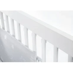 Monmobilierdesign Lit évolutif Bébé Convertible En Lit Enfant Blanc 140x70 Hot