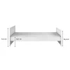 Petits-Meubles Lit 90x200 Bellamy Marylou Blanc