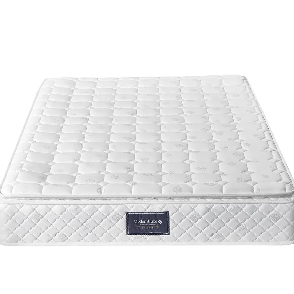 Redom Lit 140x200 cm avec rangement sous-lit et tête de lit capitonnée en velours vert, cadre bois massif