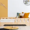 Enfant Petits-Meubles Lit 90x200 entree gauche sommier inclus Estelle Bois