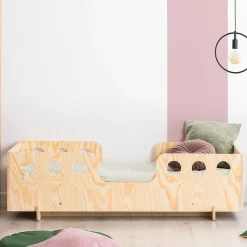Enfant Petits-Meubles Lit 90x200 sommier inclus Anaïs Bois