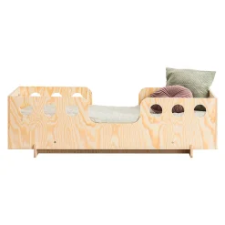 Enfant Petits-Meubles Lit 90x200 sommier inclus Anaïs Bois
