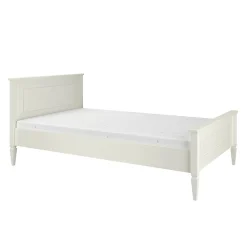 Enfant Petits-Meubles Lit 120x200 sommier inclus Bellamy Ines Blanc