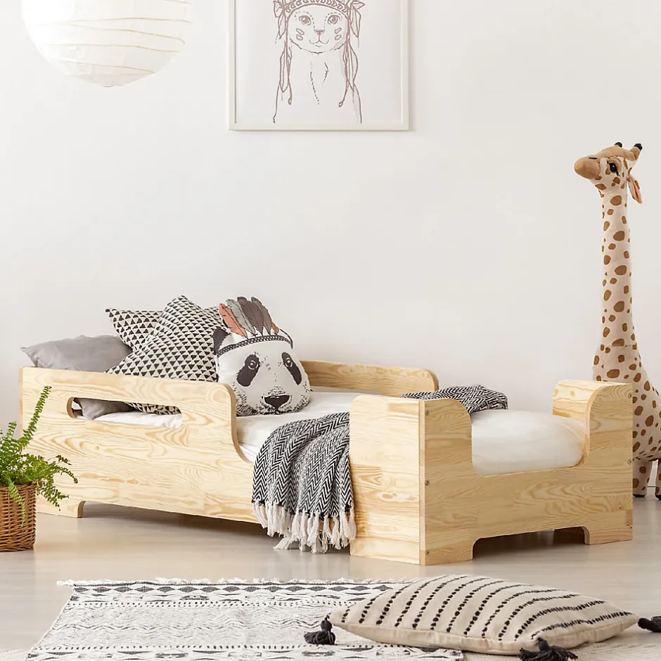 Enfant Petits-Meubles Lit 90x190 sommier inclus Lilian Bois