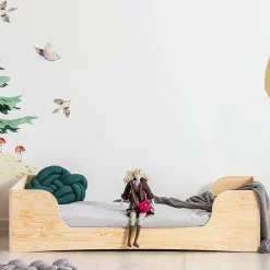 Petits-Meubles Lit 90x190 sommier inclus Noelie Bois Online