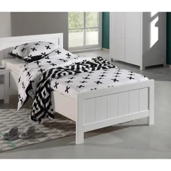 Enfant Petits-Meubles Lit 90x200 Sommier inclus Vipack Erik - Blanc