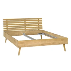 Petits-Meubles Lit 120x200cm tête ajouree Vox Nature Bois Online