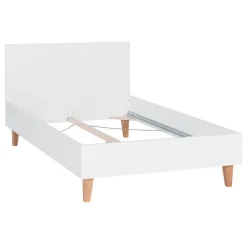 Petits-Meubles Lit 120x200cm Vox Concept Blanc New