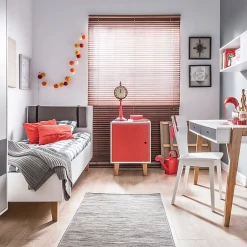 Enfant Petits-Meubles Lit 90x200cm Vox Concept Blanc