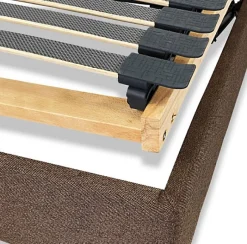 Essenzia Zen Literie électrique Ensemble DETENTE marron - Classic ressorts 2x80x200 Ressorts Best
