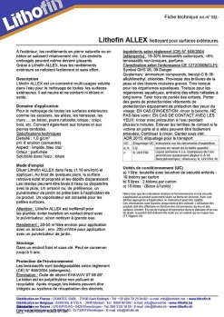 Lithofin allex 1l - Gamme professionnelle Sale