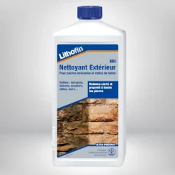 Lithofin MN Nettoyant exterieur - Nettoyant Pour Pierre Naturelle 1L Discount