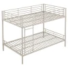 Enfant Vente-unique Lits superposés - 2 x 120 x 190 cm - Beige - DUOTIS II