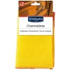 Lot 2 chamoisines mobilier intérieur Starwax 50 x 40 cm jaune