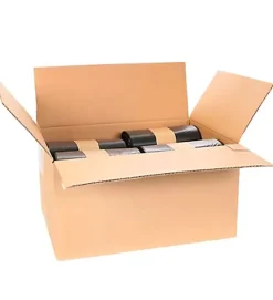 Pro Et Discount Lot 500 sacs poubelle à déchet Rouleaux de 20L 30L 50L 100L 110L 130L Litres Taille - 20L-NOIR